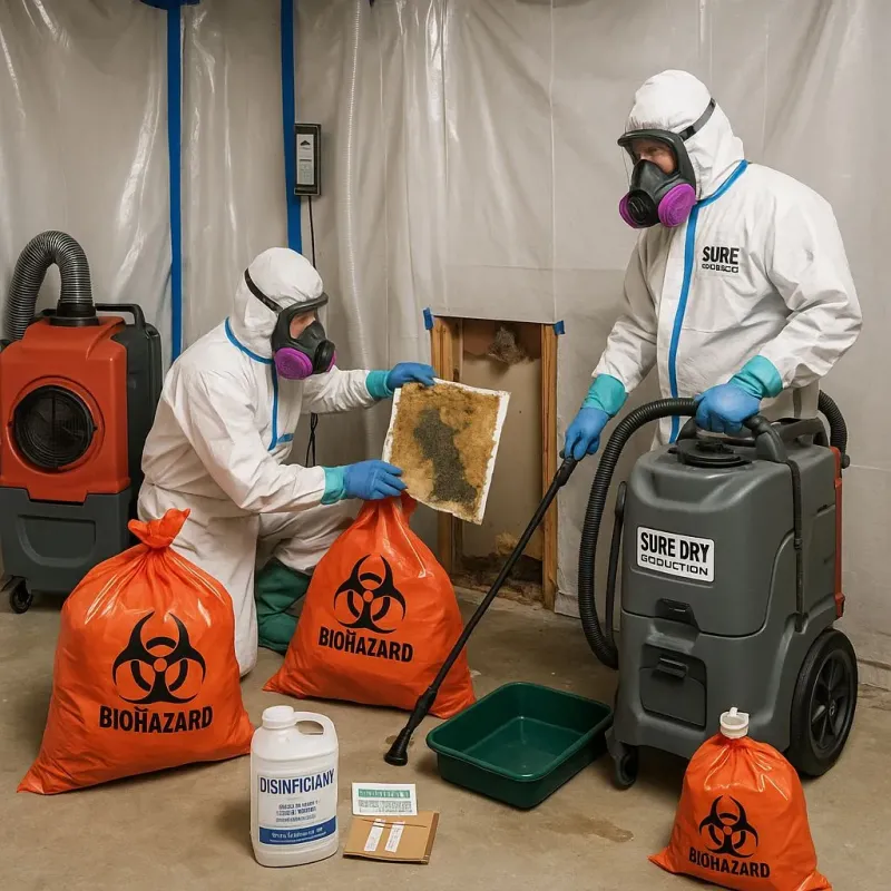 Contaminated Water Handling Protocols process in Holly Springs, MS