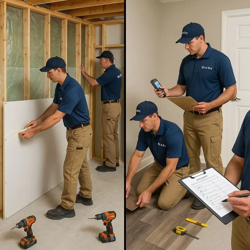 Repairs and Reconstruction process in Holly Springs, MS